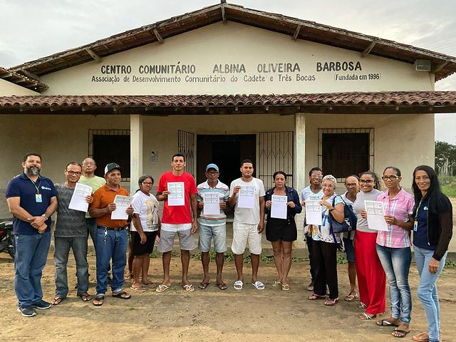 Instituto Aprovada entrega Cadastro Nacional da Agricultura Familiar em Cruz das Almas