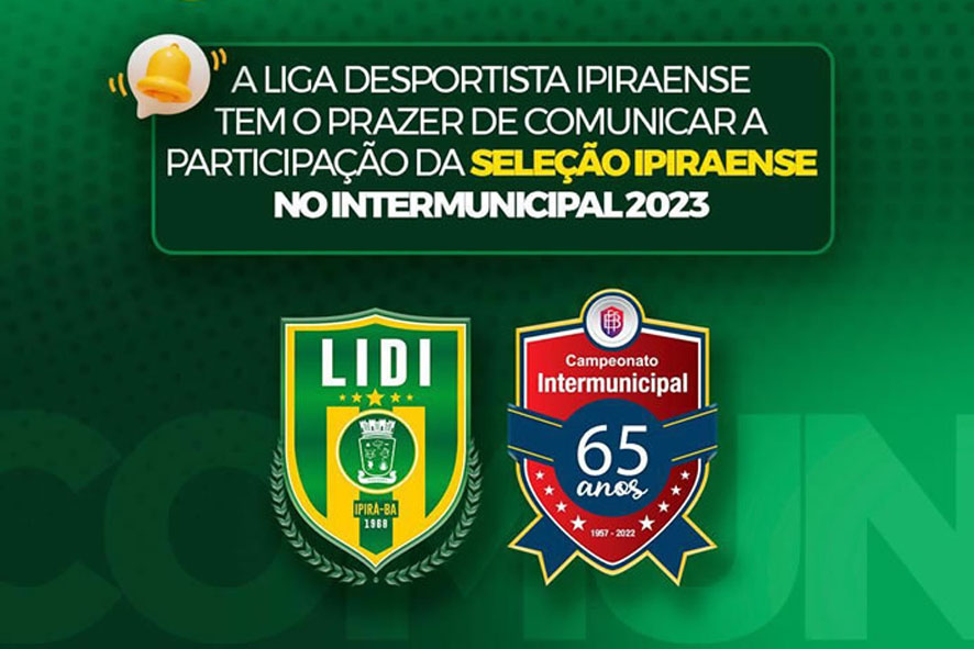 Seleção de Ipirá participará do Campeonato Intermunicipal 2023