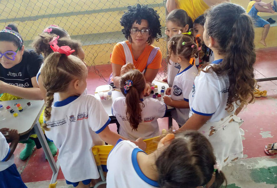 Escola Municipal celebra o dia do estudante em Capela do Alto Alegre