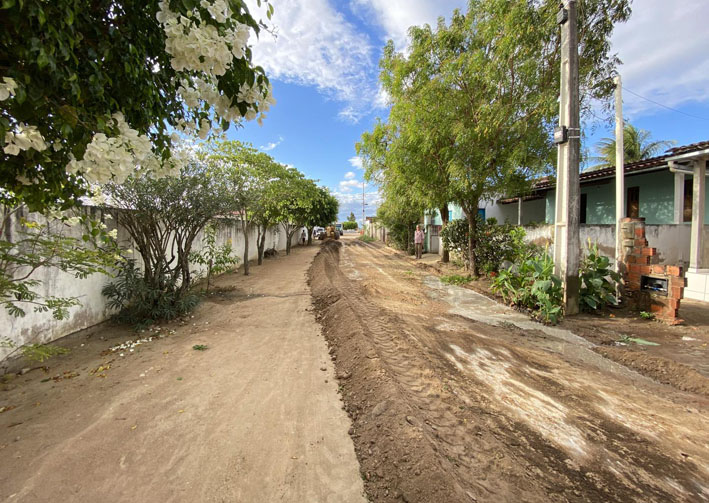 Projeto Pavimentação Continuada: Capelinha, povoado de Capela do Alto Alegre