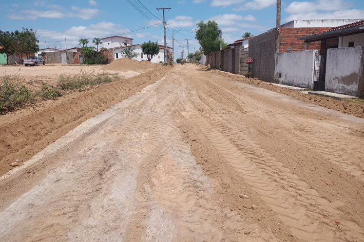 Avançam os trabalhos em Capelinha, povoado de Capela do Alto Alegre