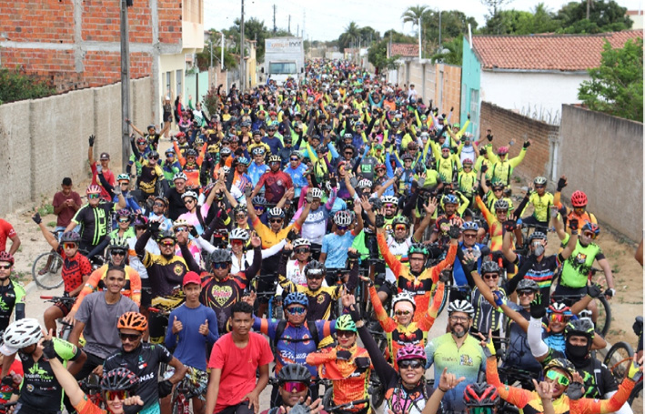 Vll Cicloturismo do Distrito de Itatiaia município de São José do Jacuípe realizado com sucesso