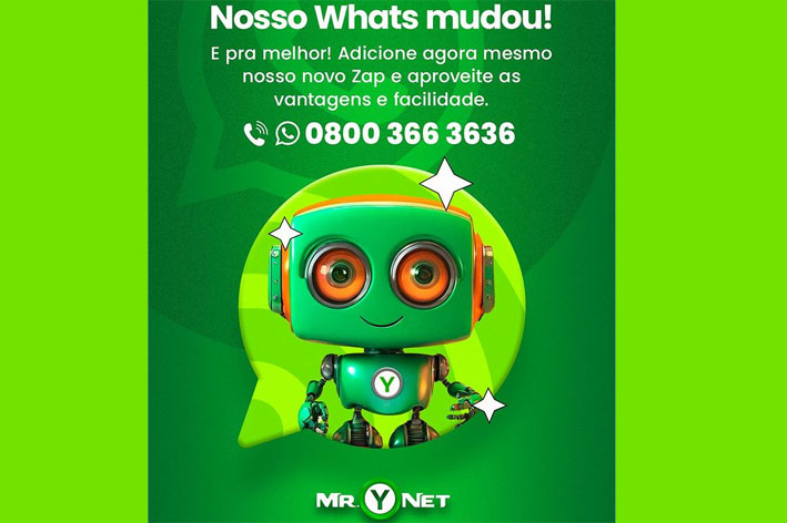 WhatsApp da Mr.Ynet mudou, agende em seu celular