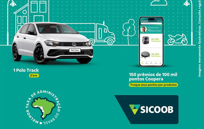 Consórcio premiado do Sicoob: promoção sorteará carro 0 km