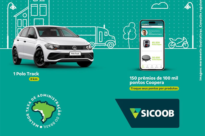 Consórcio premiado do Sicoob: promoção sorteará carro 0 km