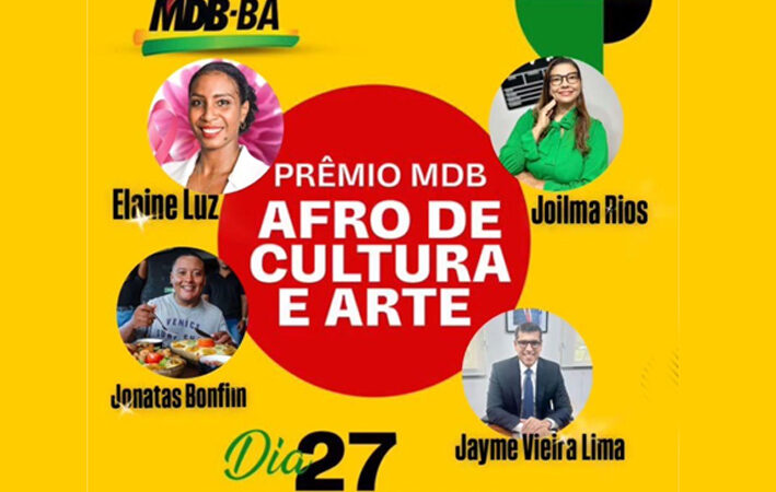 Joilma Rios receberá Prêmio MDB Afro de Cultura e Arte