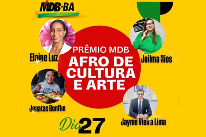 Joilma Rios receberá Prêmio MDB Afro de Cultura e Arte