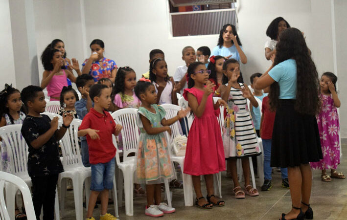 Igreja Assembleia de Deus em Baixa Grande realiza o último culto das Criança em 2024