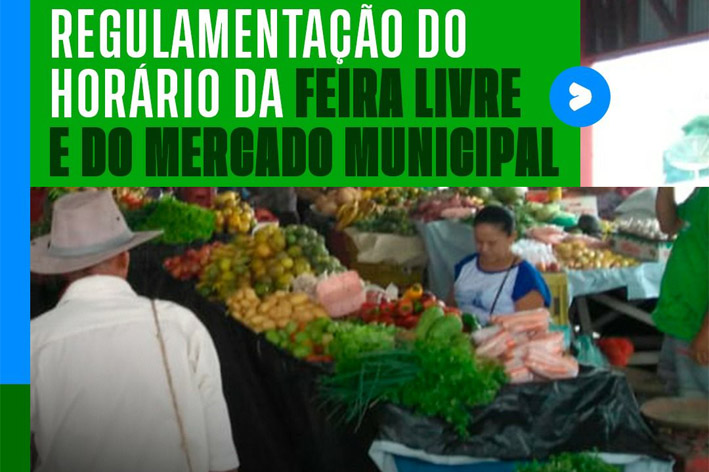 Prefeitura de Mairi regulamenta horário da Feira Livre e do Mercado Municipal