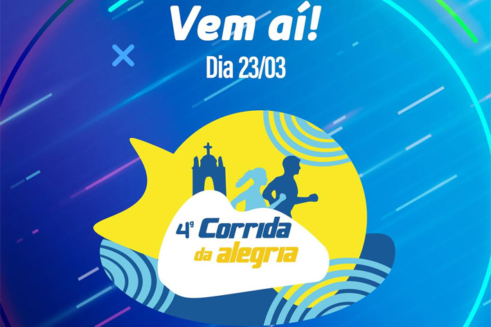 Vem aí a 4ª Corrida da Alegria! Em Capela do Alto Alegre